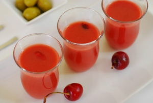 receta gazpacho de cerezas