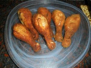 receta muslos de pollo empanados