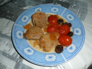 receta solomillo de cerdo con tomates cherry