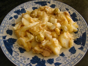 receta Ensalada de patata con mayonesa a la mostaza